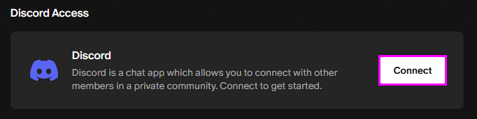 Patreon Discord Connect