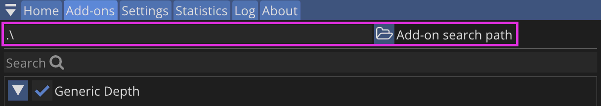 AddonsSearchPath