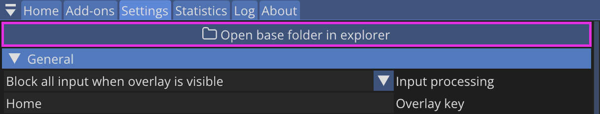SettingsBaseFolder