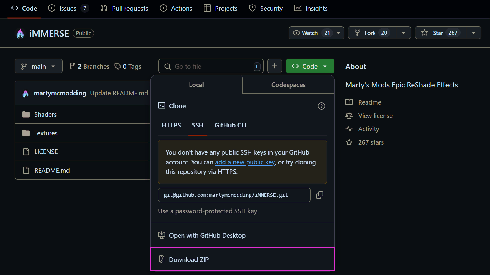 GitHubDownloadZIPButtonHighlight